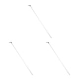 Masteelf 3-Piece Clear Acrylic Pull Rod Set, Drapery Opener Stick, for Easy Window V1369-AZ3-W-17356