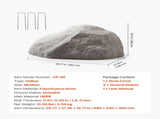 Faux Rock Cover, Outdoor Fake Rock Well Pump Cover, Realistic Natural Texture, Lightweight & V952-KXYSZBGZTYXZJ9G43001V0
