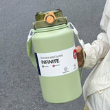 Giant 67.63oz Vacuum Flask, 316 Inner & 304 Outer Stainless Steel, 12-24H Long-Lasting Heat & Cold V1232-BXGZKB-004