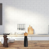 Pepper Grinder For Table With Black Ceramic And Stainless Steel In 1Set V1366-AZ2-W-25114