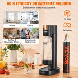 Sparkling Water Maker, Soda Maker Machine for Home Carbonating, Seltzer Water Starter Kit with V952-SDSJHCO2QP1LMJ1VGV0