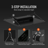 LED Grow Light, 400W Full Spectrum Dimmable, High Yield Samsung 2B1B Diodes Growing Lamp for Indoor V952-LZBZWSZ420W23WDR1V3