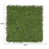 Premium Natural Buxus Hedge Panels UV Resistant 1m X 1m V637-1016346