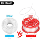 CURYMAY Cmzst0653 14Pcs String Trimmer Spool Line with Cap Head, Compatible with V1370-AZ4-15754