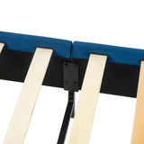 Velvet Blue Bed Frame – Double V264-BFS-206F-BLU-DL-1