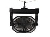 Camping Fan with LED Lantern 4 Levels 270 Degree Pivot Large Air Volume USB Rechargeable Outdoor V1294-YM0716-3113220171011