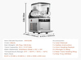 12L Commercial Slushy Machine Margarita Smoothie Frozen Drink Maker V952-SYXRJX112LDG5GWSUV3