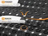 Non-Slip Bathtub Mat with Drain Holes and Strong Suction Cups, Machine-Washable Shower Mat for V1189-LC-AMZ-00298