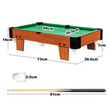 Wooden Mini Snooker Tables Billiards Game Pool Table Set Toy Extra Size For Kids V891-ZY-TABLEBNEW-X1