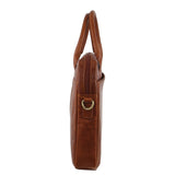Pierre Cardin Leather Multi-Handle 15" Laptop Computer Bag - Tan V563-PC-3591-TAN