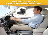 Memory Foam Seat Cushion for Office Chair - Sciatica Pain Relief Coccyx Cushion for Tailbone Pain V1107-800-83751-BLK