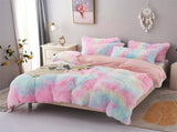 Tie Dye Avignon Botanical Quilt / Doona / Duvet Cover set V745-AQ030115K3