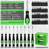 SWANLAKE 86PCS Magnetic Screwdriver Set,Includes Slotted/Phillips/Torx Mini Precision Screwdriver, V465-66105