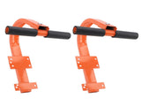 2Pack Ladder Stabilizer Roof Hook with Wheels Steel Strong Grip Easy Install Portable Ladder V1294-YM0901-3114230168811