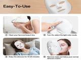 7-Color Facial Light Mask for Home Skincare Rechargeable LED Beauty Device with 270 LEDs, V1107-CS-MRMZHMGJ