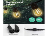 86m LED Festoon String Lights Christmas Decorations Wedding Party Outdoor Garden LIGHT-B-S14-90-WW