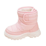 AU8 Kids Anti Slip Warm Winter Snow Boots Suitable for Outdoor Walking Snow Sports Trekking Toddler V1197-XZ-070704