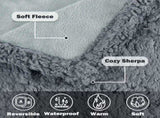 Pawsse Waterproof Pet Blanket, Pee Urine Proof Dog Blanket Cover for Couch Bed Furniture Protector, V1189-WXFWAL-20260319-01373