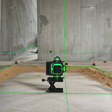Traderight 4D 16 Line Green Laser Level Remote Tripod HW0282
