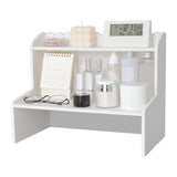 Desktop Wood Display Shelf Desk Multi Layer Storage Rack Mini Bookshelf Cosmetics Organizer L V1294-YM0703-3117230119413