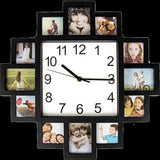 Photo Frame Clock Picture Collage 12Picture Display Photowall V63-835581