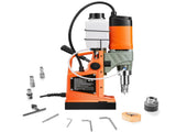 Magnetic Drill, 1450W Motor 1.6 in Boring Diameter,810 lbf Portable Electric Mag Drill Press, with V952-CLZTJ2J40MMMO8WSCV3