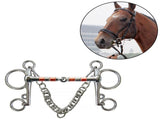 Horse Bit Snaffle Bit for Horse Training Outdoor Horse Accessories Horse Chewing Bit Equestrian V1192-AZ-W-2870