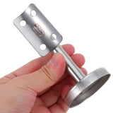 4Pcs Stainless Steel Banister Brackets Smooth Finish Stair Railing Holders V1366-AZ2-W-18747