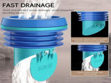 2PC Toilet Flanges Wax Rings with Prevent Backflow Valve -Thick Wax Bowl Ring Fits 3.2-4In Waste V1366-AZ2-W-15751