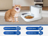 Automatic Pet Feeder and Water Bowl for Dogs and Cats - Grey - 1 Piece V1258-DP02-BOL-552