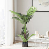 Artiss 100cm Artificial Palm Tree Faux Trees Indoor Decor Artificial Plants Lifelike Plant AP-TREE-PALM-100