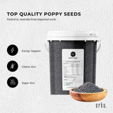 800g Poppy Seeds Unwashed Bucket Papaver Somniferum For Baking and Decorating V238-SUPDZ-28986462044240