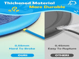 Splash Pad for Dogs & Kids - Anti-Slip Dog Pool for Large Dogs, 0.58 mm Thickened Durable Outdoor V1188-CYX-LHJ-2444