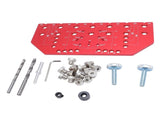 35mm Shelf Pin Jig and Hinge Jig Aluminum Alloy Hinge Drilling Tool for Handle Drawer Wardrobe V1294-YM0901-3114240110611