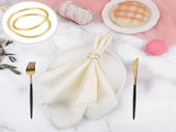Gold Napkin Rings - 36 PCS Metal Spiral Napkin Rings Napkin Holders Buckles for Family V1258-DP02-WO-106