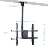 Ceiling Wall Mount TV Bracket 27- 65" with Tilt Feature & 180 Rotate For Samsung V767-U-430D