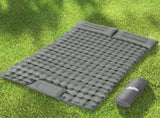 Weisshorn Self Inflating Mattress Camping Sleeping Mat Air Bed Double Pillow Bag CAMP-C-MAT-INF-BEE-D-GR