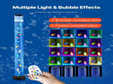 Bubble Tube Lamp 16 Color 1.2 m Sensory Aquarium Lamp for Relief Calming V952-LDSQPDLS48YCRIJF7001V9