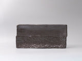 Platter Rectangular 32cm Matte Black Glaze V637-C0382