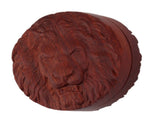 Magnetic Push Slider Stress Relief Handmade Rosewood Crafted Rotating Fidget Toys for ADHD Lion Head V1294-YM0706-3115230080014