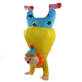 Adult Inflatable Handstand Clown Costume Halloween Upside Down Clown Inflatable Costume V1294-YM0703-3115230020011