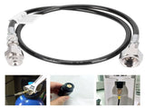 CO2 Universal External Hose Adapter G5/8-14 1m Soda Hose Soda Machine Accessories V1294-YM0901-3113210024211