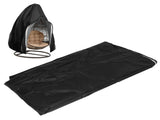 Outdoor Waterproof Garden Courtyard Hanging Swing Chair Cover Protector Black 230x200cm V1294-YM0901-3117200145811