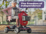 EQUIPMED Mobility Scooter For Elderly Motorized Electric Older Adults 4 Riding V219-AGCMSCEMQA3RD