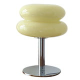 Glass Macaron Table Lamp Kids Bedside Lamp USB Three Color Dimmable Table Lamps for Bedroom Beige V1294-YM0901-3119240087912