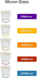 5pcs 5 Gallon Filter Bag Bubble Bag Herbal Ice Essence Extractor Kit Set Micron Drawstring V1259-DP01-A-3342