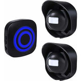 Doorbell with Motion Sensor, Wireless Outdoor Doorbell Kit with Infrared Motion Sensor and Plug-in V1237-ZY-715-378