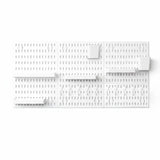 Kitchee Pegboard Wall Organiser Storage Kit 18 Hook and Basket Accessories White V238-SUPDZ-42209007730768