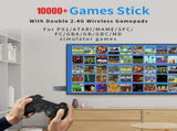 64G 4K 10000 Retro Games Stick TV Video Game Console HDMI 2 Wireless Controller V201-GAME1064BL8AU