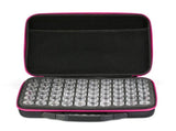 60-Bottles Diamond Painting Box Shockproof Drop-proof Double-Zipper Closure Embroidery Rhinestones V1294-YM0901-H24008RO